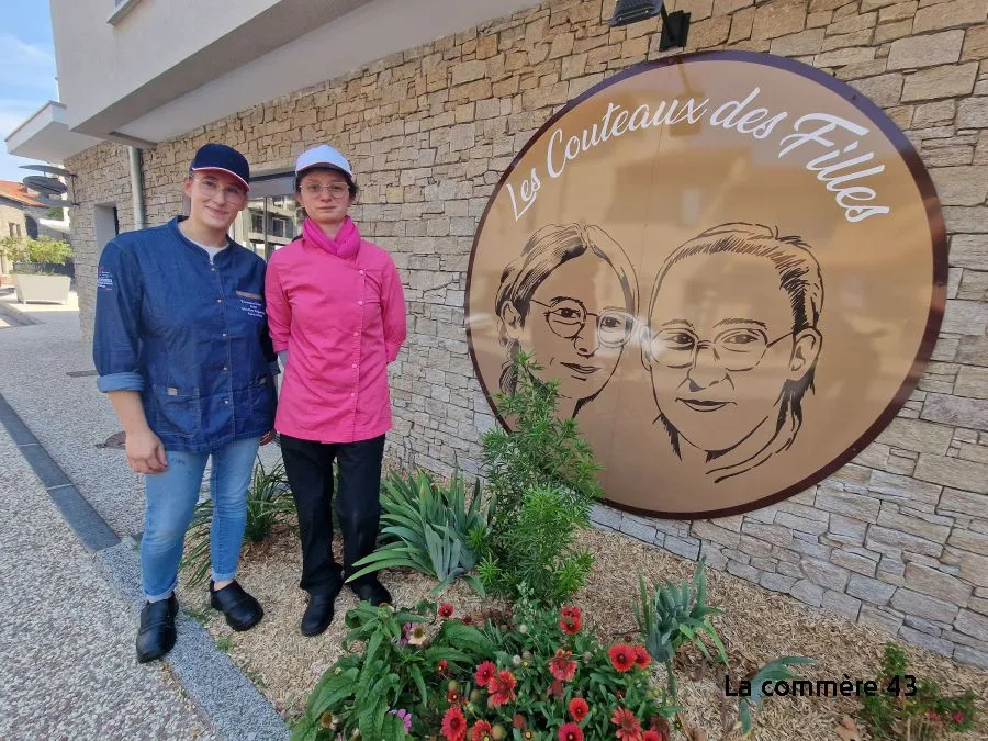 L'équipe de la Boucherie "Les Couteaux des Filles"
